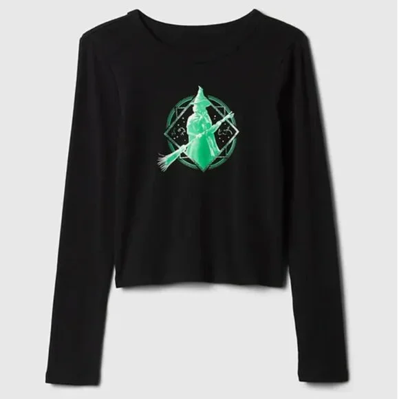 GAP Elphaba Girls Wicked Graphic Shirt - Picture 1 of 4